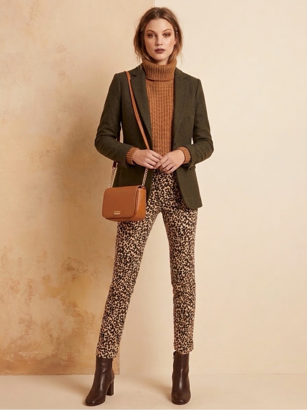 J.Crew Café Capri Pants Linen Leopard Print Women’s 4 Animal Cropped Summer
